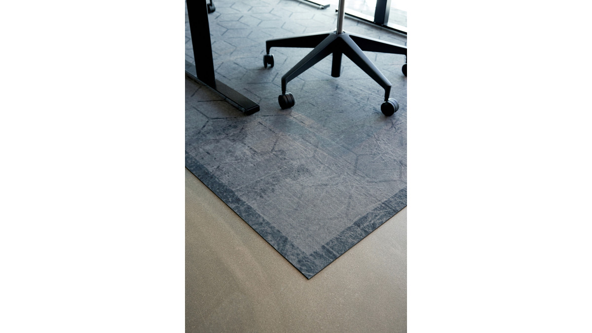 Fletco Apis blue Office 3 Area rug Interior design Rudnicki 12448 Lowres