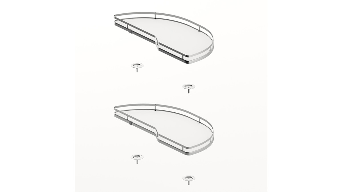 9381082 Salso Tablarset 400 RH chr w Freisteller shop