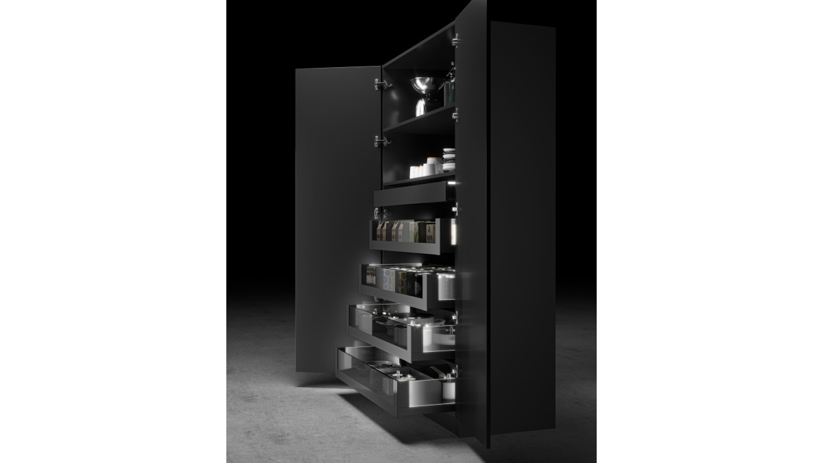 2205 AvanTech YOU Lighting Pantry Stacker