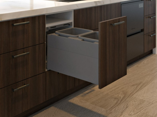 Concelo entro for Blum Merivobox: 400mm Cabinet, 2 x 15L — Orion Grey