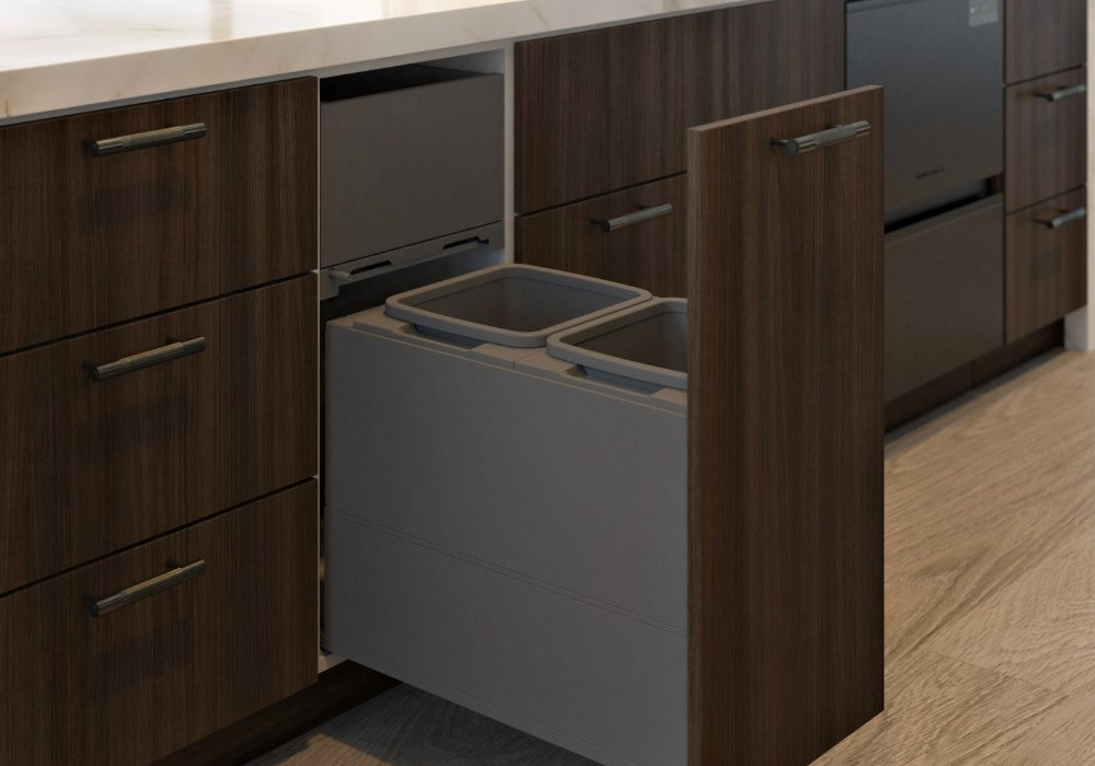 Concelo entro for Blum Legrabox: 400mm Cabinet, 2 x 20L — Orion Grey