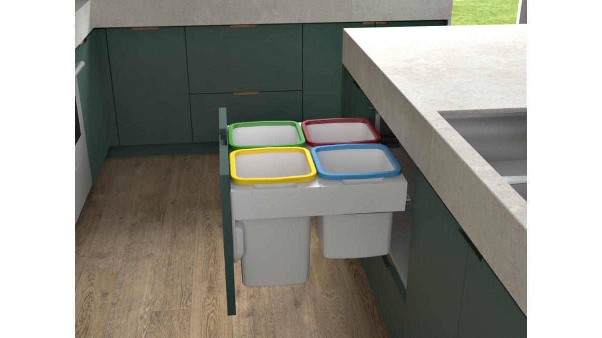 CR600 Kitchen Red Green Blue Yellow