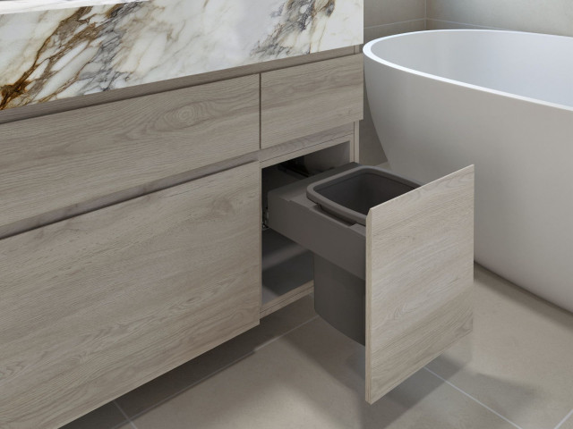 Concelo Bathroom Bin 1 x 13L Bucket — Cinder