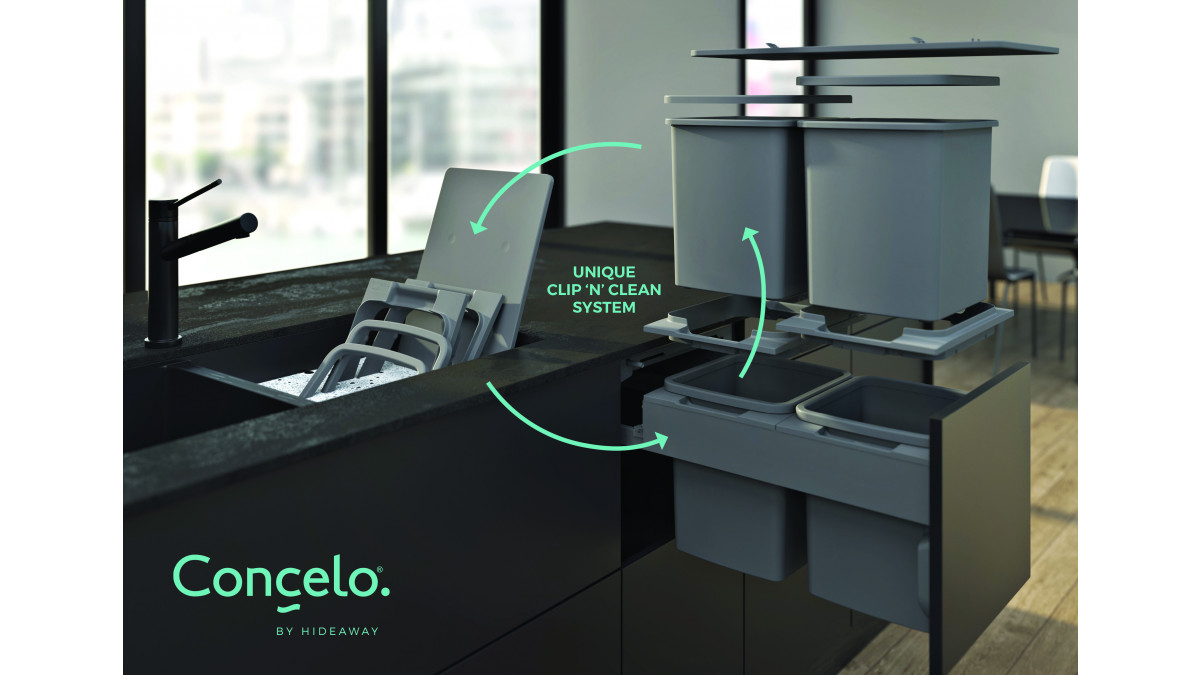 Concelo CleaningCircleDiagram Mar2019 GreyBins