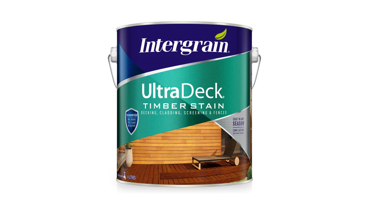 3D Intergrain UltraDeck TimberStain 4L Smaller