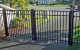 Advante Gate Double Swing Hinged and matching fencing for driveway