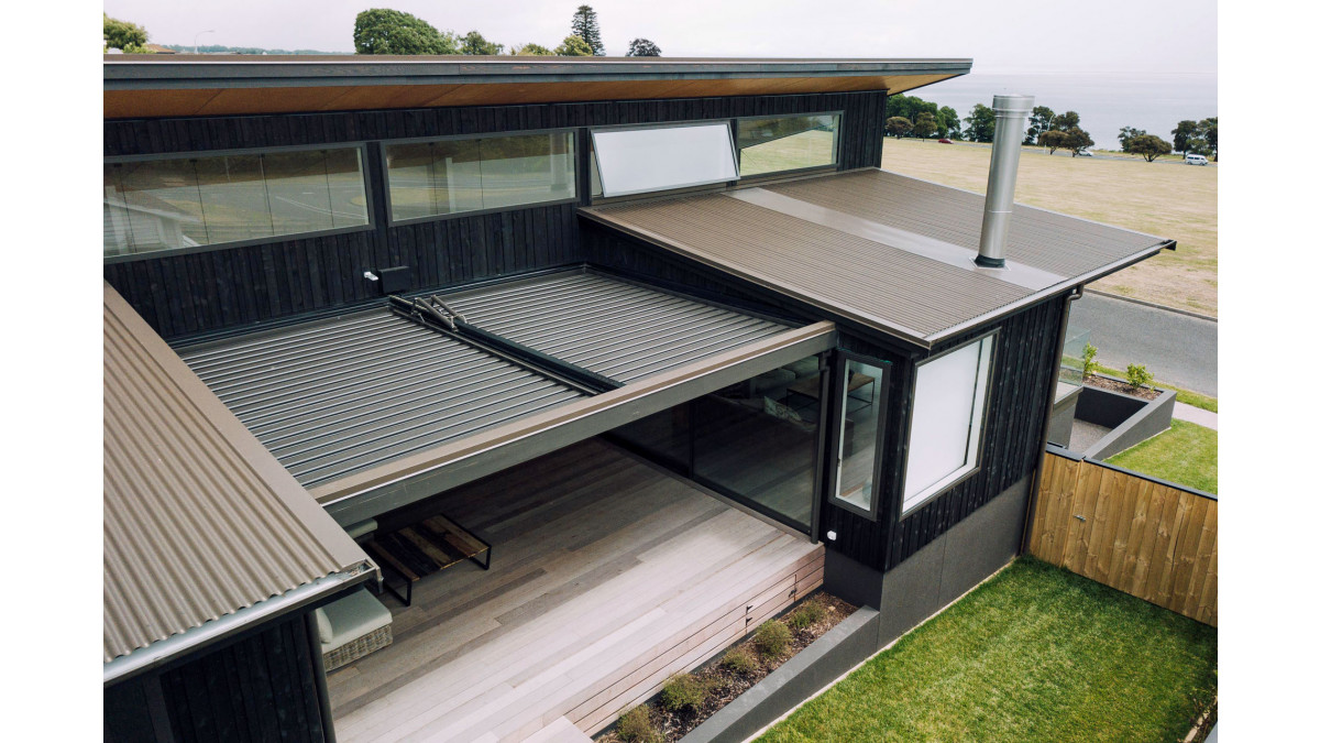 Bask Outdoor Living System Integrated Louvre Roof