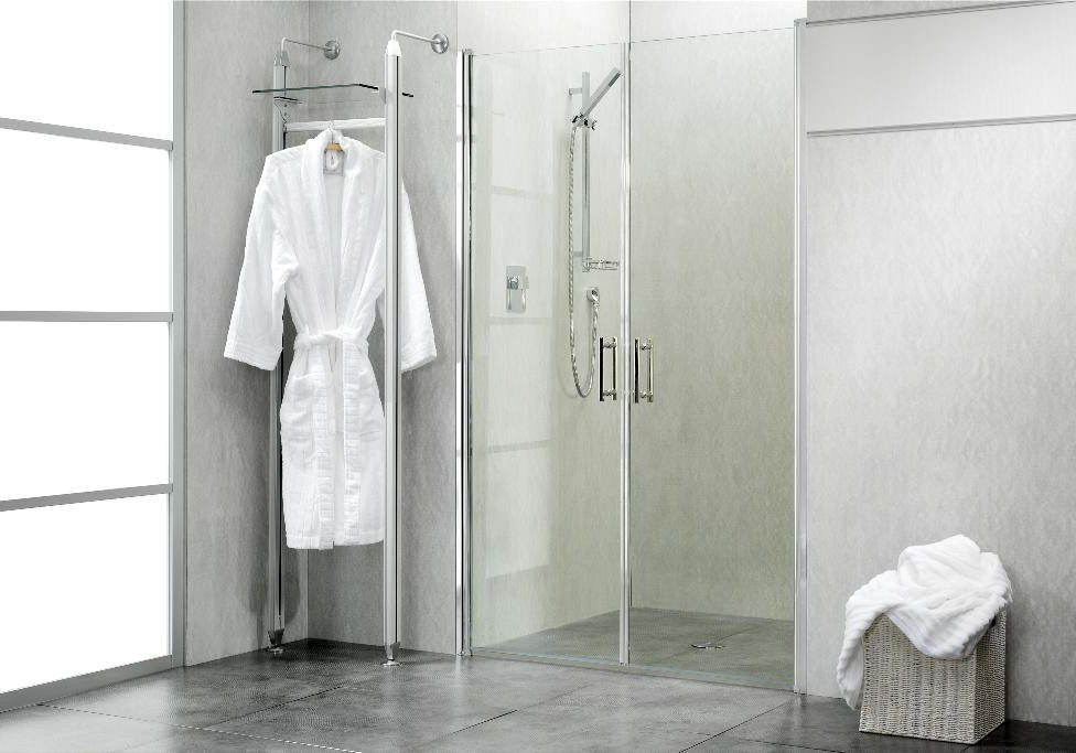 Pivot Semi-Frameless or Framed Shower Screens