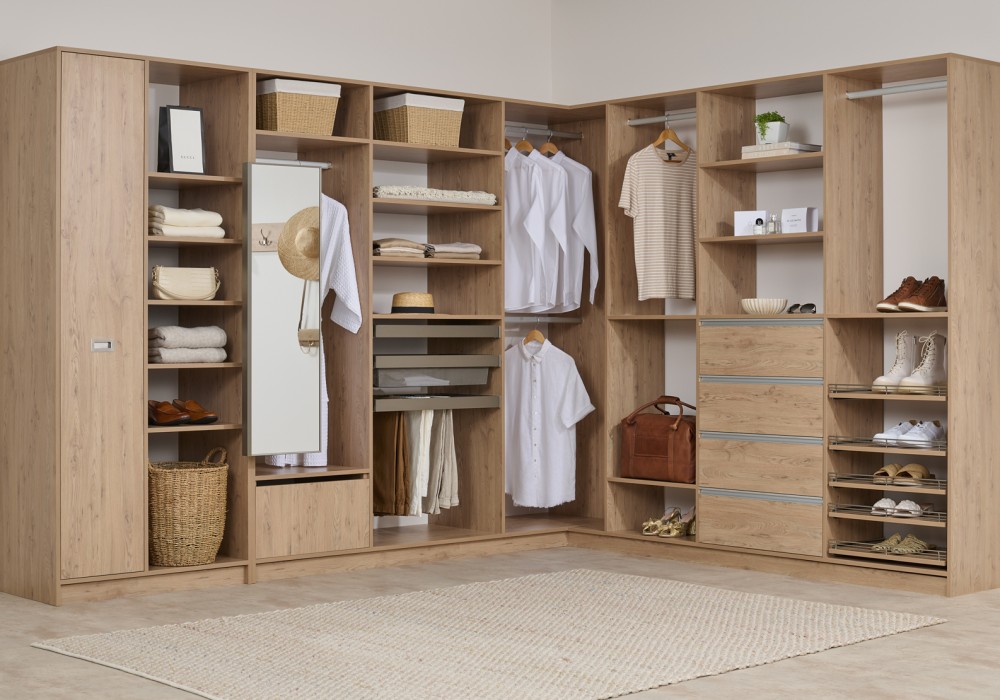 ClosetPro® Melamine Wardrobe Storage