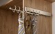 Amedeo Tie Rack Extended Satin Nickle
