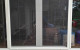Fixed frame dbl door