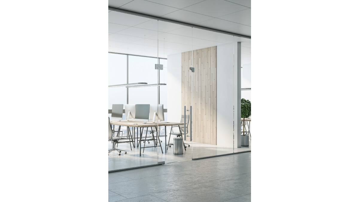 Commercial Hardware Image. Stainless Finish