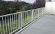 Homestead Balustrade with Frosted Glass Screen on deck EDIT