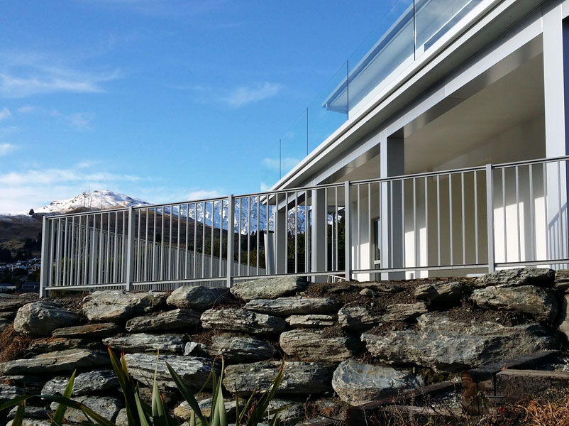 Homestead Prefabricated Balustrade Panels by Juralco Aluminium EBOSS