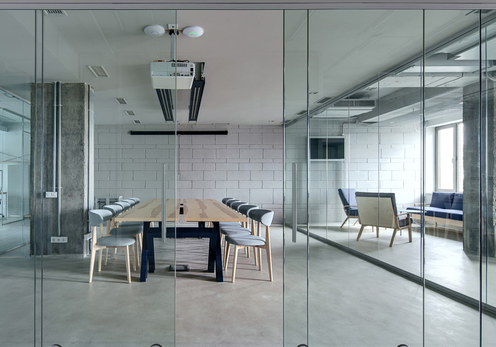 Rolline™ Frameless Glass Sliding Door System