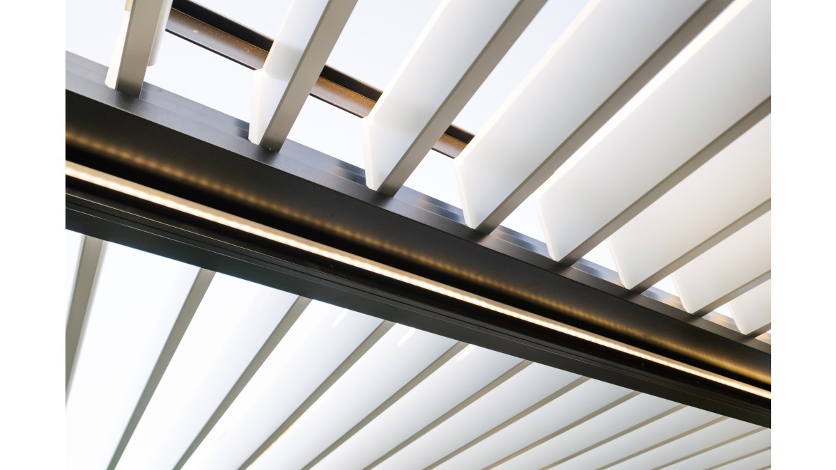 Bask Louvre Roofs LED lights in special channel LR