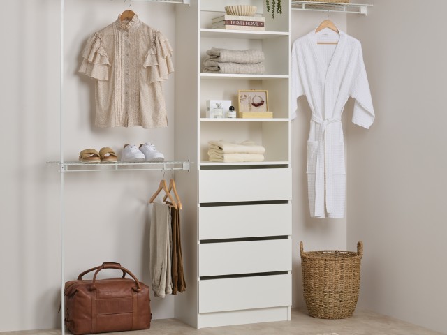 Wire Wardrobe Organiser Systems