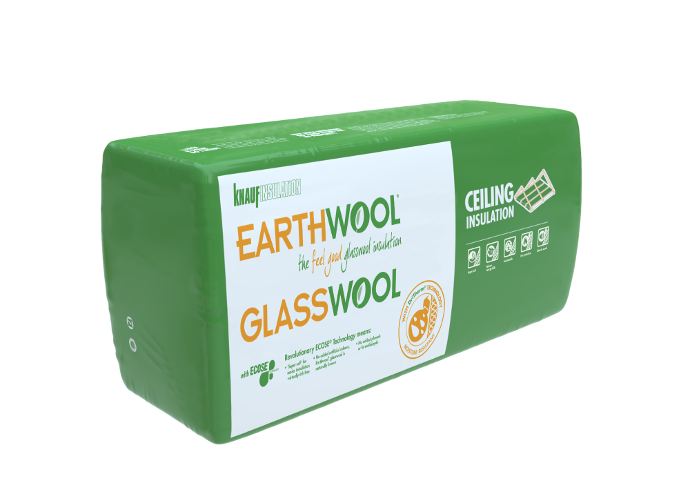 Earthwool Glasswool Ceiling Batts
