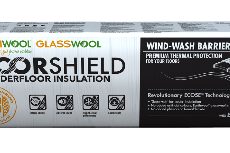 Earthwool Glasswool FloorShield Underfloor batt