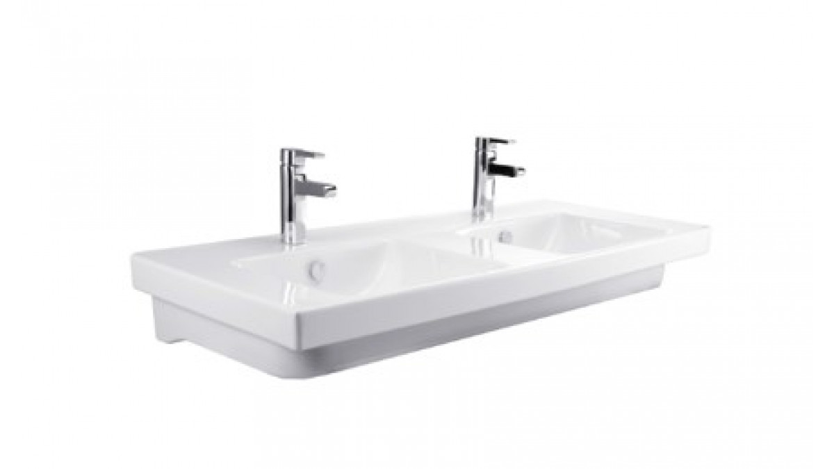 Reach Double Basin 1200mm wall hung