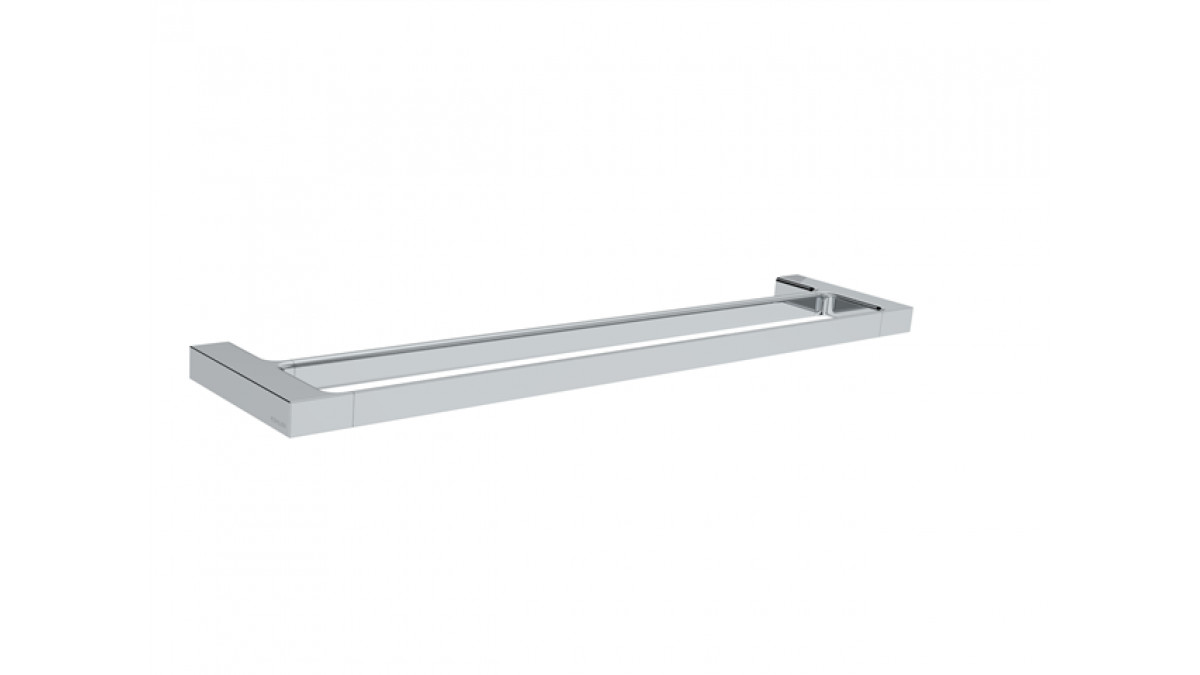 STRAYT DOUBLE TOWEL BAR 610MM 9123T CP