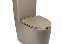 Grande Back to Wall Toilet Suite — Cashmere