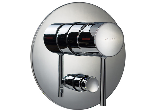 Cuff Bath or Shower Mixer with Diverter - Slim Trim