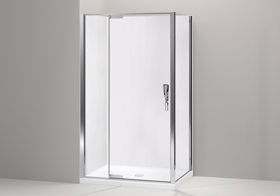 Torsion Hinge Square Shower