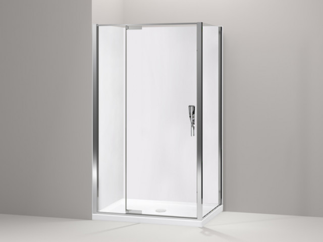 Torsion Hinge Square Shower