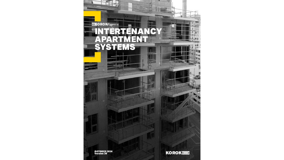 KOROK Intertenancy Apartment Systems Manual