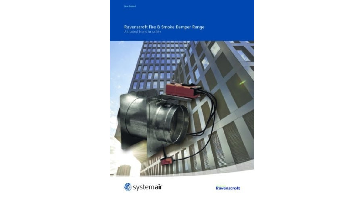 Ravenscroft Fire Damper and SmokeFire Damper for KOROK panel Installation 360x509