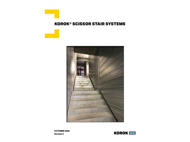 KOROK® Scissor Stair Systems
