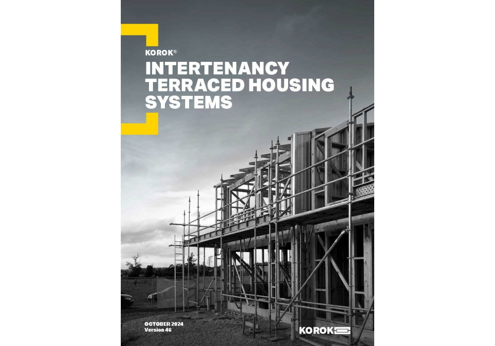 KOROK® Intertenancy Terraced Housing Systems