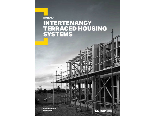 KOROK® Intertenancy Terraced Housing Systems