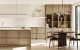 meltecalaunch danish walnut chalk white laminam supernova marble gold benchtop
