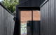 Charred 120 x 19 Tg Shiplap Cladding with 135 x 19 Ironbark Decking