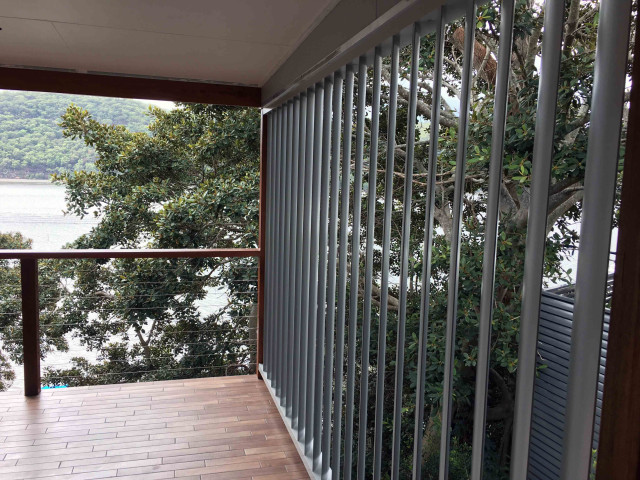 End Fixed Louvres