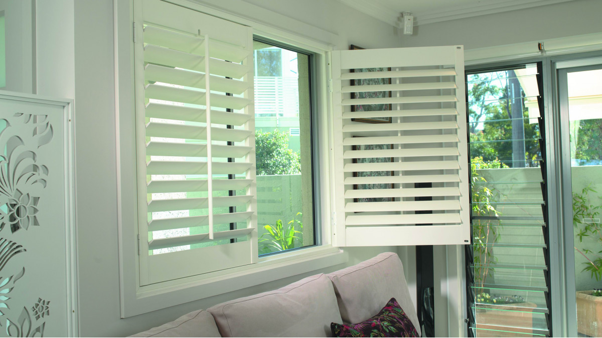 1 Luxaflex Countrywood Shutters