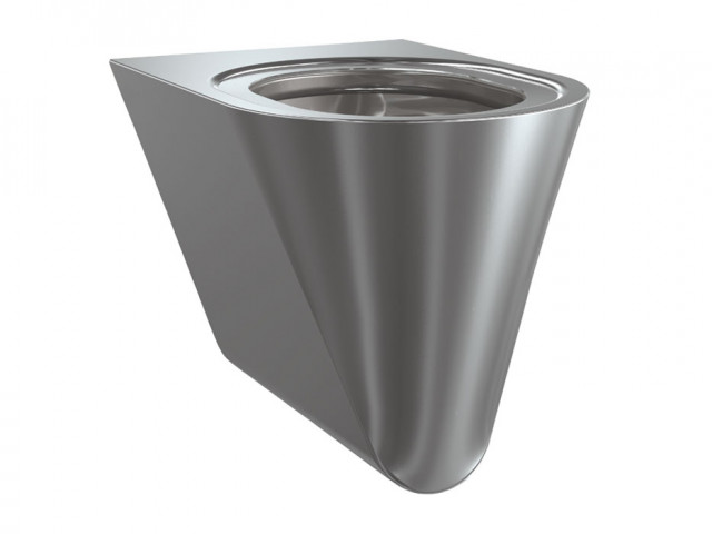 Franke Stainless Steel Wall Mounted Toilet Pan — FRWM