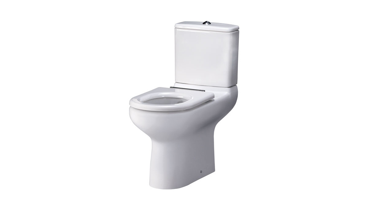 RA CO1245 RAK Compact Accessible Wall Faced Toilet Suite