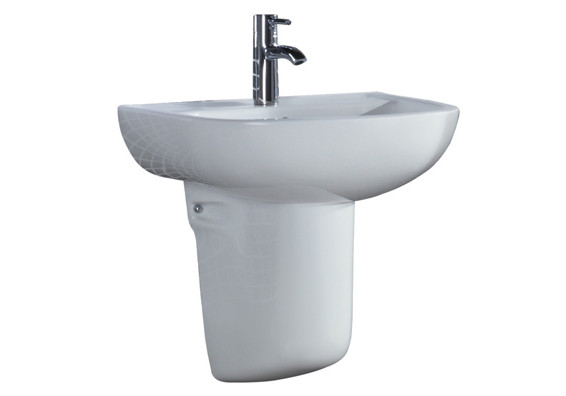 RAK Compact 450 Wall Hung Basin and Shroud: RA-CO2111HP45