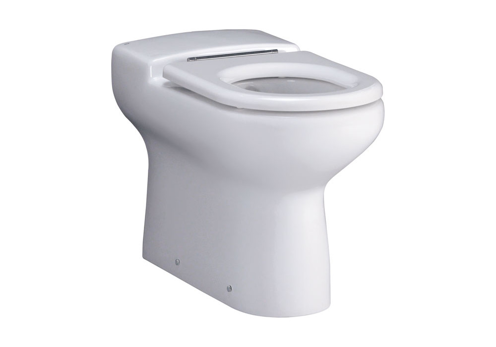 RAK Compact Accessible Wall Faced Toilet Pan 