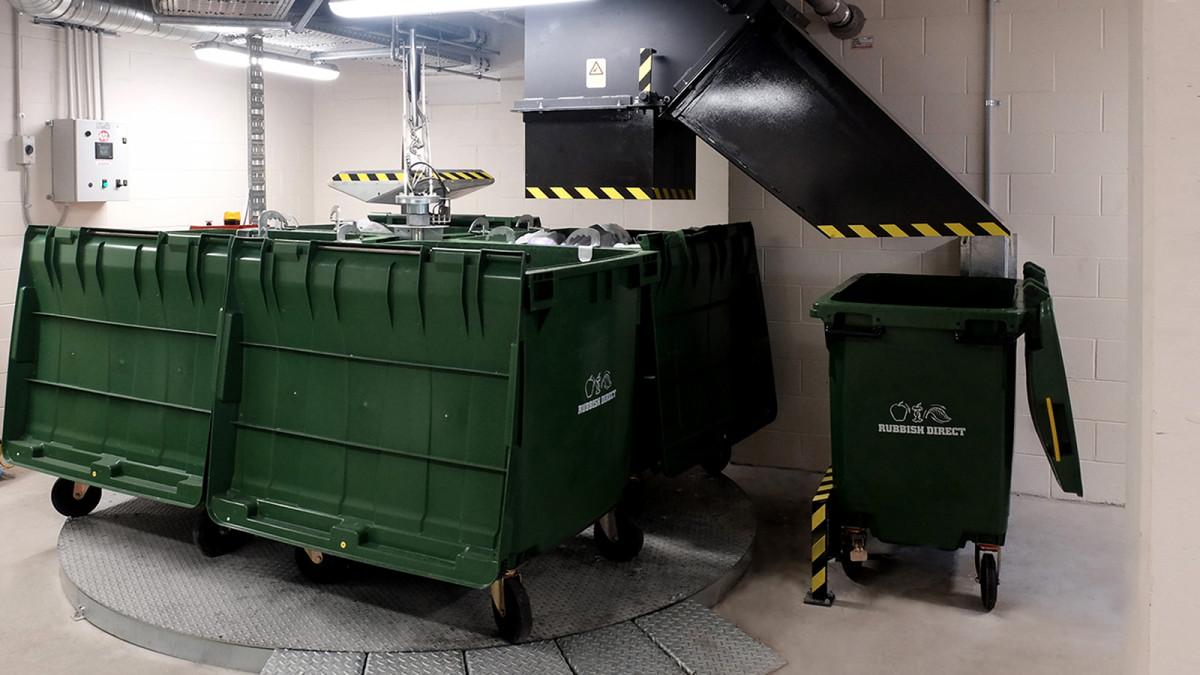 Rubbish, Recycling and Linen Chute by MacDonald Industries EBOSS