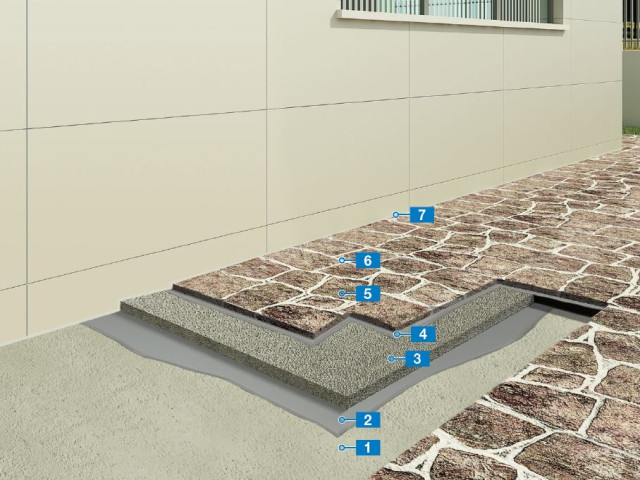 System for the Installation of Stone and Pavers — C11