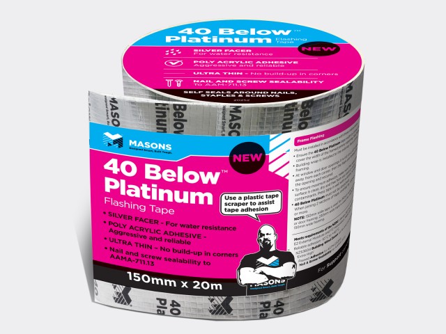 40 Below™ Platinum Flashing Tape