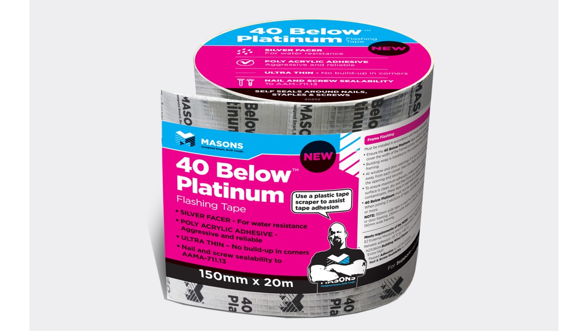 EBOSS 40 Below Flashing Tape Platinum NEW