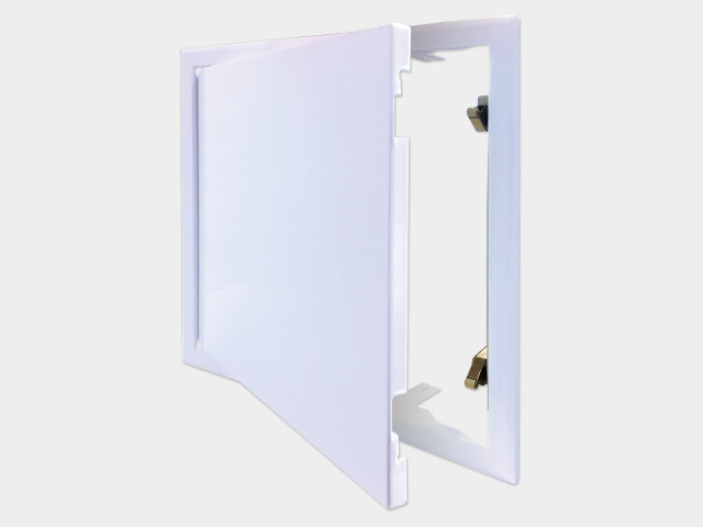 Access Panel — White, Stainless Steel