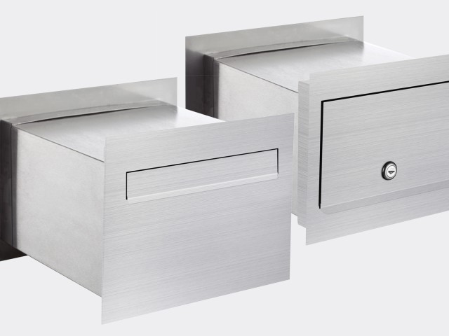 Masons Letter Box Insert — Stainless Steel