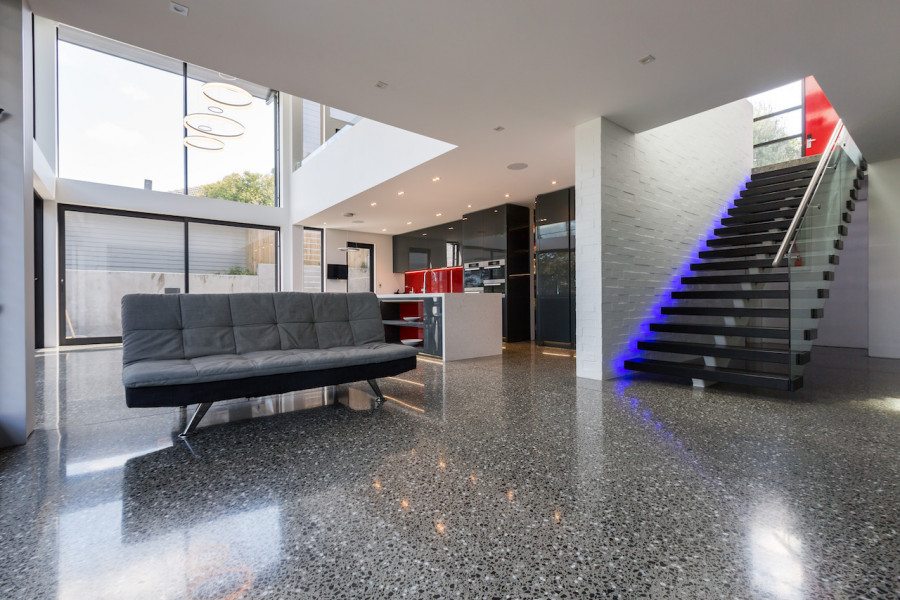 High Street — Heavy Exposure Concrete Floor Finish