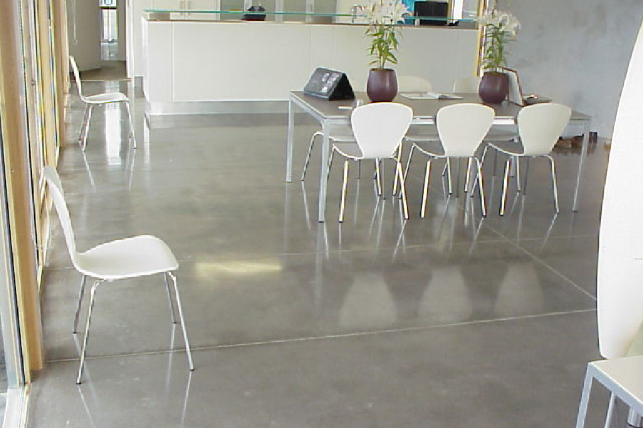 Warehouse — No Exposure Concrete Floor Finish